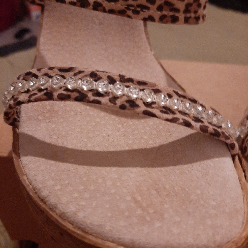 Wedge Rhinestones Sandels